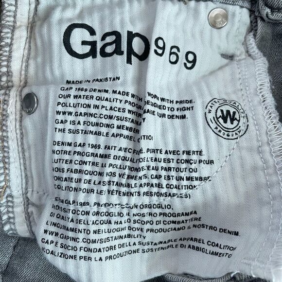 Gap Grey True Skinny Super High Waist Cropped 25P - Picture 5 of 5